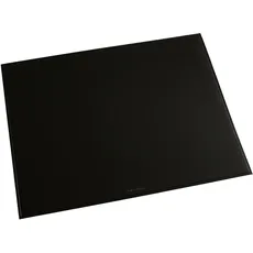 Läufer 40536 Durella Schreibtischunterlage, 40x53 cm, schwarz, rutschfeste Schreibunterlage für hohen Schreibkomfort, abwischbar