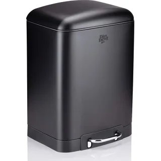 Dirt Devil Tretmülleimer 6 l Schwarz