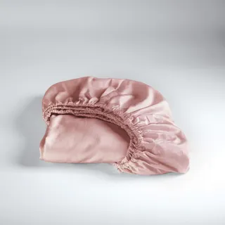 Cinderella Spannbettlaken Baumwolle-Satin 70 x 200 cm pink