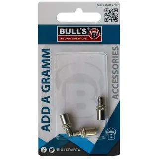 BULL'S Bull ́s Add-A-Gram Schraubgewichte Nickel 3 Stück