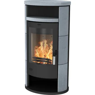 Fireplace Alicante Kaminofen Speckstein Schwarz 8 kW