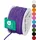 Satin fliederfarben 4 mm x 25