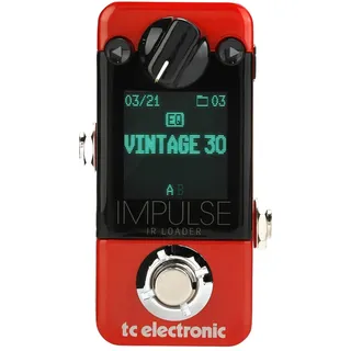 t.c electronic Electronic Effect Pedal IMPULSE IR LOADER, rot/schwarz