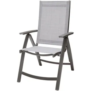 Ambia Garden Gartenklappsessel , Metall, Textil , 69.6x105.8x60.6 cm , faltbar , Gartenmöbel, Gartensessel, Gartenklappstühle