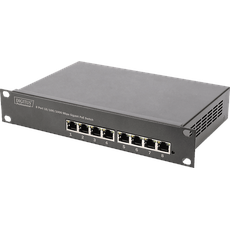 Bild Professional DN-953 Rackmount Gigabit Switch, 8x RJ-45, PoE+ (DN-95317)