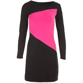 Winshape Damen Minikleid zeitloses A-Linien-Minikleid WK3 mit Kontrastfarbenem Einsatz, Street Style Sport Freizeit