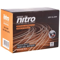 NITRO YTZ14S -N- Batteries, Schwarz (Preis inkl. EUR 7,50 Pfand)