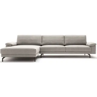 Creation BY ROLF BENZ Ecksofa "CR.450 elegantes Designsofa mit hohem Sitzkomfort", graubeige, natur