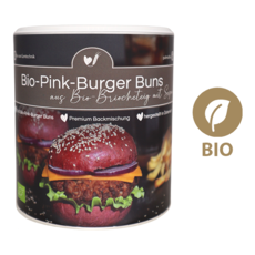 Bio-Backmischung Bio-Pink Burger Buns