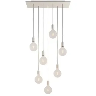 Creative Cables Rose-one Xxl 7 Falls Hängelampe - Matte White - One Size