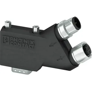 Phoenix Contact 2902320 Sensor-/Aktor-Datensteckverbinder M12 Adapter, gewinkelt Polzahl Sensoren: 9, 5 1 St.