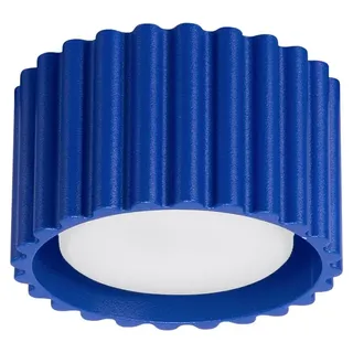 Plafond AURA 1 ultramarin Gx53 1xGx53 10W Aluminium 6x10x10cm Sollux Lighting - Blau