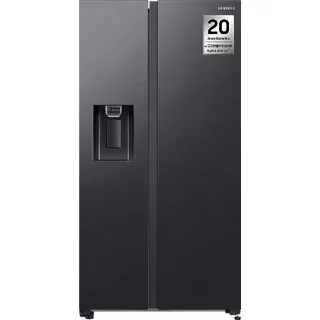Samsung RS65DG54R3B1EF, Freistehend, Amerikanische Tür, Anthrazit, 635 l, C, 37 dB - Grau