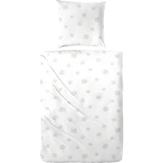 Primera Sabrina Renforcé Weiß 155 x 220 cm + 2 x 80 x 80 cm