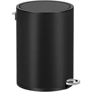 Songmics Kosmetikeimer 3 Liter Bad Mülleimer tintenschwarz