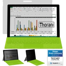 Thorani Privacy Filter-Folie für Microsoft Surface Laptop Studio (14.4") - Sichtschutzfolie schützt vor unerwünschten Blicken
