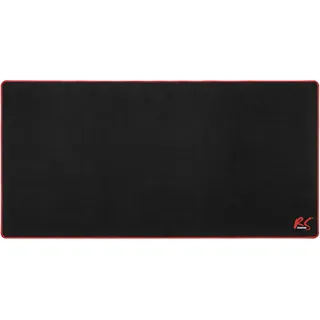 NanoRS RS173 Gaming-Schreibtischunterlage 120x60cm, Gaming Mauspad XXL, Rutschfester Boden, Glatte Oberfläche, Gekantete Kanten, Schwarz
