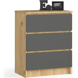 SAVRILA Kommode – Artisan Eiche / Grau