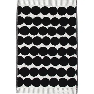 Gästehandtuch MARIMEKKO "RÄSYMATTO", weiß,schwarz, B:30cm L:50cm, Frottee, Baumwolle, Handtücher, Gästehandtuch, 100% Baumwolle, weich, 30 x 50 cm