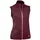Damen Outdoorweste wine red 40