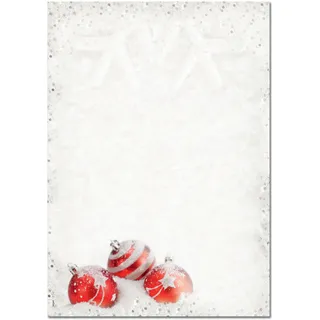 Sigel Weihnachtsbriefpapier Winter Flair Motiv DIN A4 90 g/qm 100 Blatt