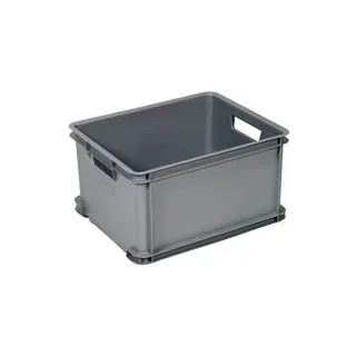 Curver 156011 Aufbewahrungsbox Unibox Classic L stapelbar (B x H x T) 430 x 235 x 350 mm Silber 1 S