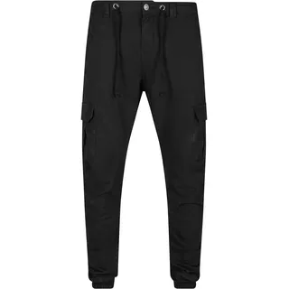 URBAN CLASSICS Jogging Cargohose – Black - XS