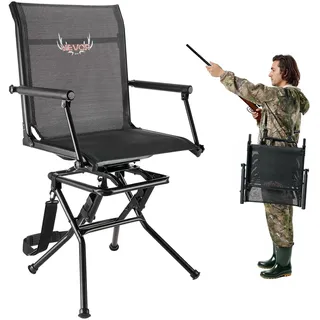 Vevor Campingstuhl Faltstuhl Schwarz