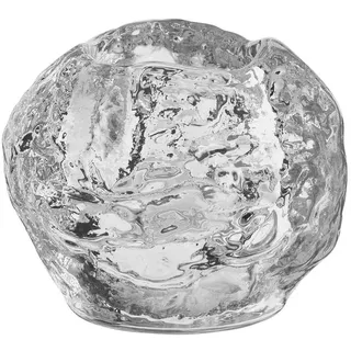 Orrefors Kosta Boda Votivkerze Schneeball 37 g weiß