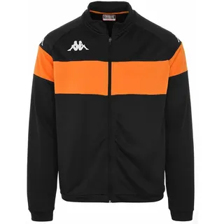 Kappa Dacone Halbreißverschluss-sweatshirt - Black / Orange - S