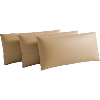 sit&more Sofakissen "Vanity Leder", cappuccino