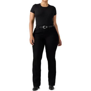 Levi's 725 Bootcut Jeans mit hohem Bund in Schwarz-W30 / L32