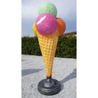 Dekoration Laden Aufsteller Eis Diele Handel Dekoration 145cm XXL Werbung B365 - Bunt