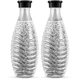 Sodastream Glaskaraffe transparent + 2 Stück