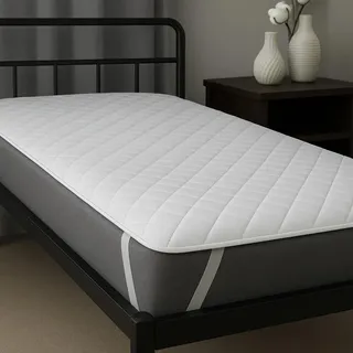 TRAUMSCHLAF Unterbett aus Baumwolle - weicher Liegekomfort und atmungsaktiver Matratzenschutz - 90x200 cm