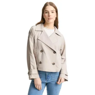 TOM TAILOR Denim Damen Kurzer Trenchcoat