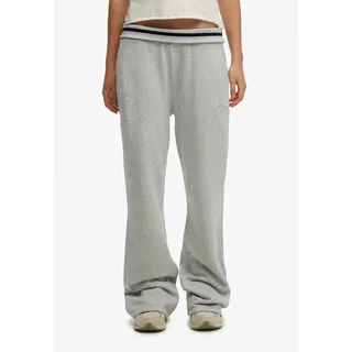 Superdry Essential Logo Flare fit Joggers - Glacier Grey marl), - M,