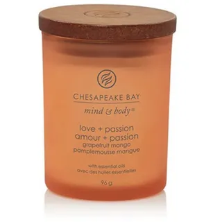 Chesapeake Bay Candle Mind & Body Love & Passion Duftkerze 96 g orange