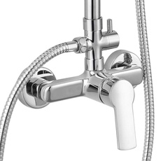 Oxen L152724 Monomando Combi Dusche Sioux, Chrom glänzend