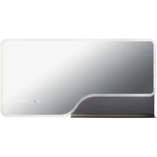 Paco Home Wandleuchte »FANTASY« Neutralweiß LED Badezimmerspiegel Beleuchtung Spiegel Badezimmer Schminkspiegel, schwarz