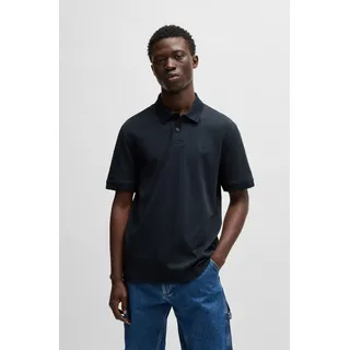 Boss Pe Interlock Kurzarm-poloshirt Dark Blue XL