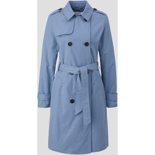 S.Oliver Trenchcoat mit Bindegürtel, Hellblau, 40