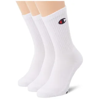 Champion Unisex 3er Pack weiß 39-42