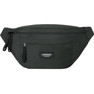 LARKSON Bauchtasche Damen & Herren Grün - Ole | Hüfttasche für Sport Outdoor Stadt, Gürteltasche Stylisch für Festival, Crossbody Bag mit Gurt, Wasserabweisend