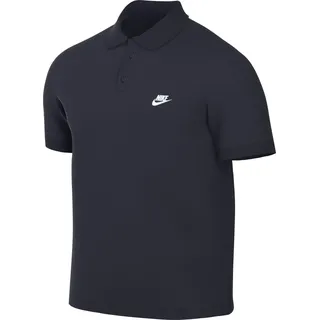 Nike Club Kurzarm-Poloshirt Für Herren, Obsidian/White, FN3894-451, M