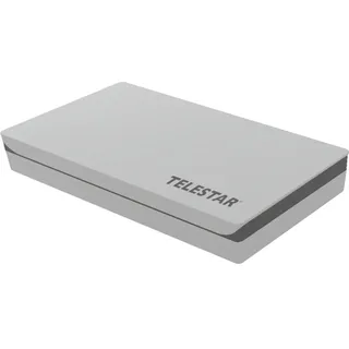 Telestar DIGIFLAT 1 Flachantenne Sat Antenne Hellgrau