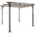 Pergola 3 x 3 m Creme