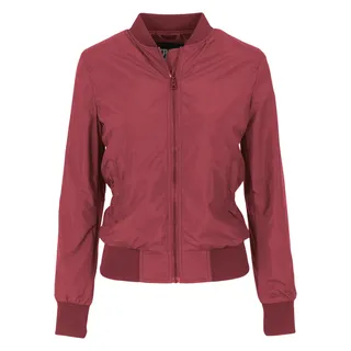 URBAN CLASSICS Bomber Light Jacke Bordeaux S