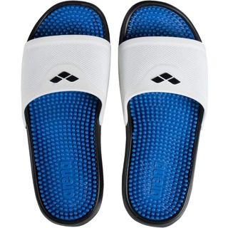 arena Marco Unisex Badesandalen für Damen und Herren, Badelatschen für Meer und Schwimmbad, Sandalen mit Weicher, Massierender Sohle und Optimalem Grip auf Nassen Oberflächen