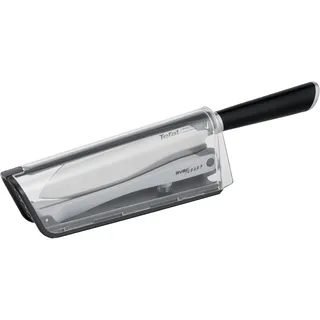 Tefal Eversharp Santokumesser 16,5 cm Schwarz